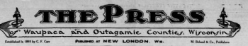 Old New London Newspaper